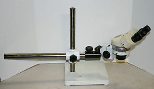 Unitron ZSB Stereozoom Microscope 7-45X on boom stand