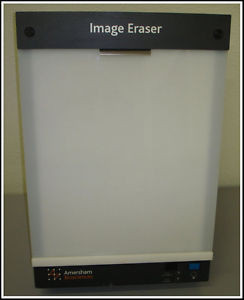 VERY NICE USED MOLECULAR DYNAMICS PHOSPHOR IMAGE ERASER LIGHT BOX 810-UNV