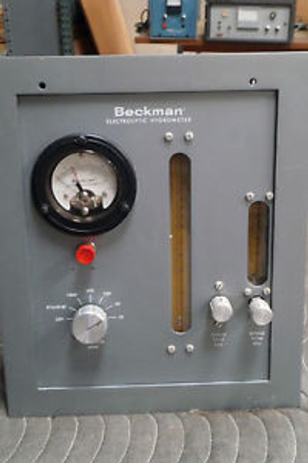BECKMAN EH (ELECTROLYTIC HYGROMETER) MOISTURE ANALYZER  with cables Model 27901