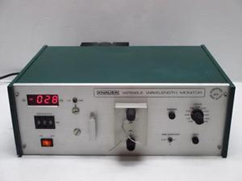 Knauer Variable Wavelength Monitor Lab HPLC Chromatography UV-Vis Detector