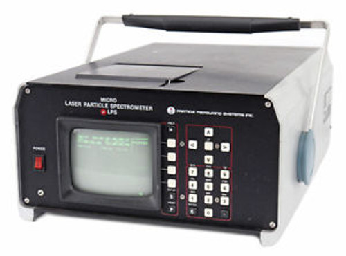 Particle Measuring Micro LPS-16-(2) Lab Laser Spectrometer Unit w/HSLIS-S100