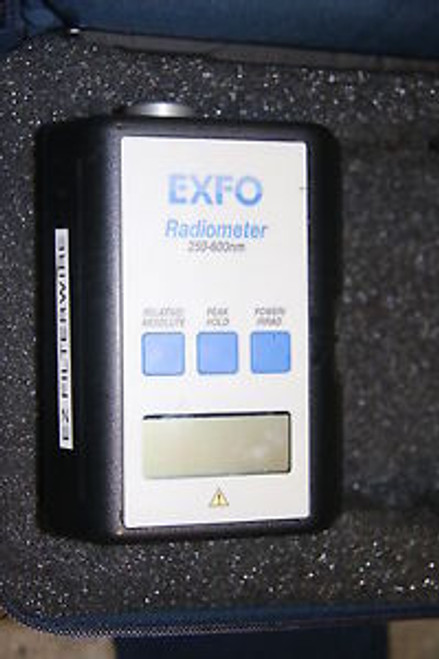 (1) Used Exfo R5000 UV/ Visible Radiometer 250-600nm