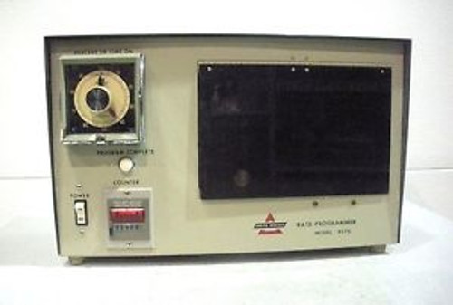 RX-327, DELTA DESIGN 9375 RATE PROGRAMMER