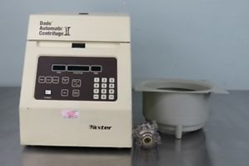 Baxter Dac II Cell Washer Tested with Warranty Video in Description