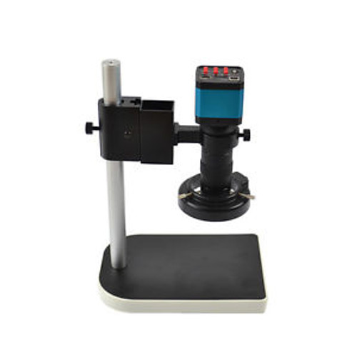 Microscope Video Camera Set System14MP HDMI USB Industry  C-mount Lens Stand Kit