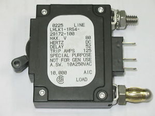 AIRPAX LMLK1-1RS4-29172-100 100A CIRCUIT BREAKER  New