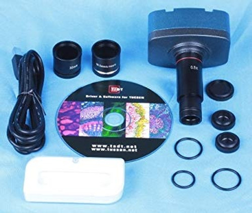 10 MP USB CMOS MICROSCOPE DIGITAL CAMERA EYEPIECE FOR WINDOWS & MAC OS10 SYSTEM