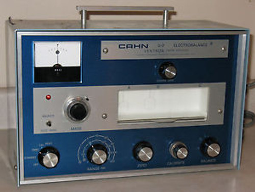 CAHN / VENTRON ELECTROBALANCE MICROBALANCE MODEL G-2 G2