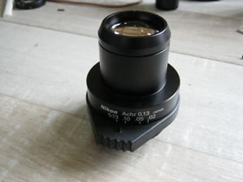 Nikon Achr 0.13 condenser