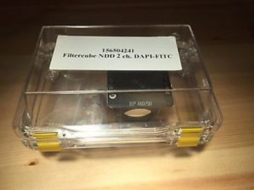 New Leica Filtercube Filter Cube 156504241 NDD 2ch. DAPI-FITC TCS SP5 Microscope