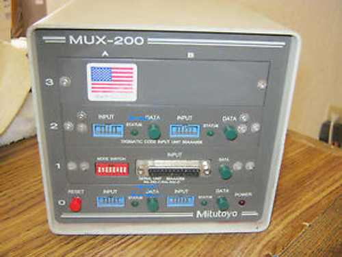 Mitutoyo Model MUX-200 &lt W