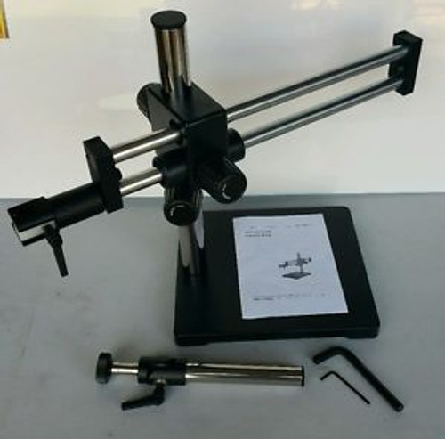 NEW AVEN MICROSCOPE BOOM STAND with Heavy Base & Tiltable Arbor for 26800B-369