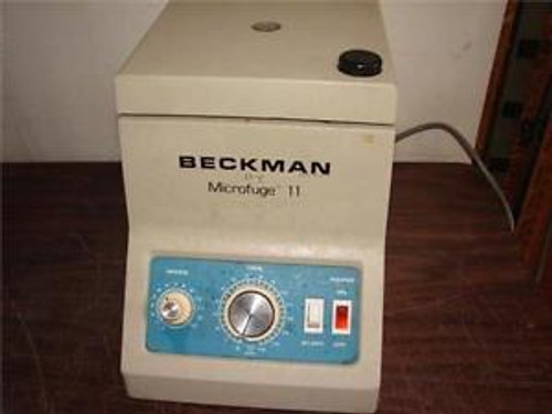 Beckman Microfuge II E2 Centrifuge W/Rotor Spins Great