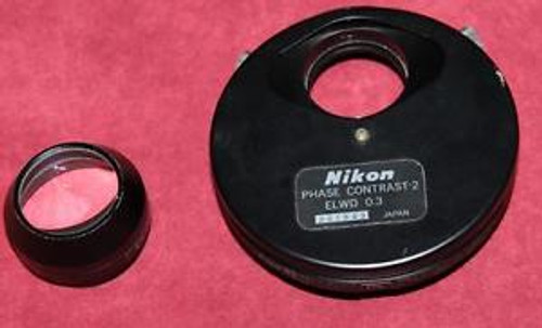 Nikon Phase Contrast-2 ELWD 0.3 201643 Microscope !