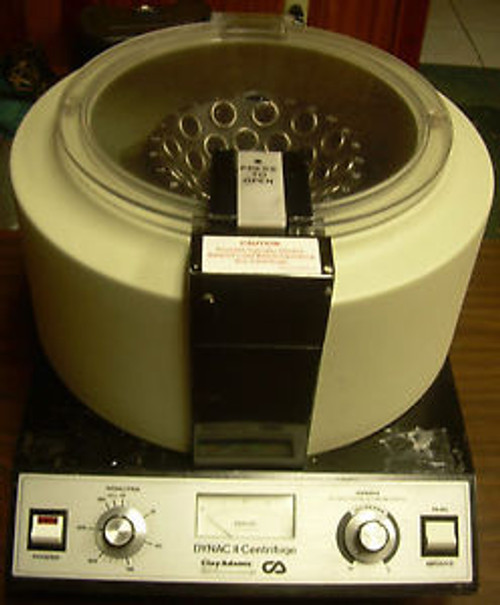 CLAY ADAMS DYNAC II VARIABLE SPEED LAB CENTRIFUGE - 36 tubes