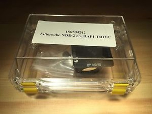 New Leica Filtercube Filter Cube 156504242 NDD 2ch DAPI-TRITC TCS SP5 Microscope