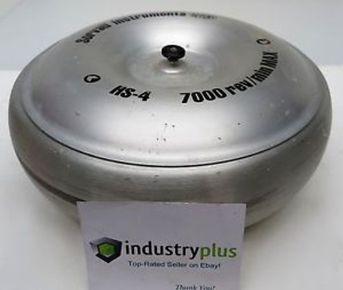 Sorvall DUPONT  HS-4 7000 Rev/min Max Swinging Bucket centrifuge Rotor 06470