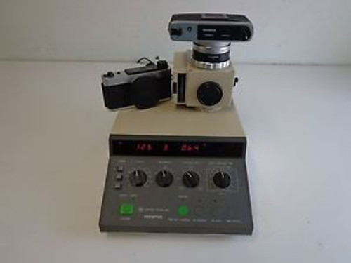 Olympus Microscope Control Unit PM-CBSP W/ PM10ADS & 2 Olympus C-35AD-4 Cameras