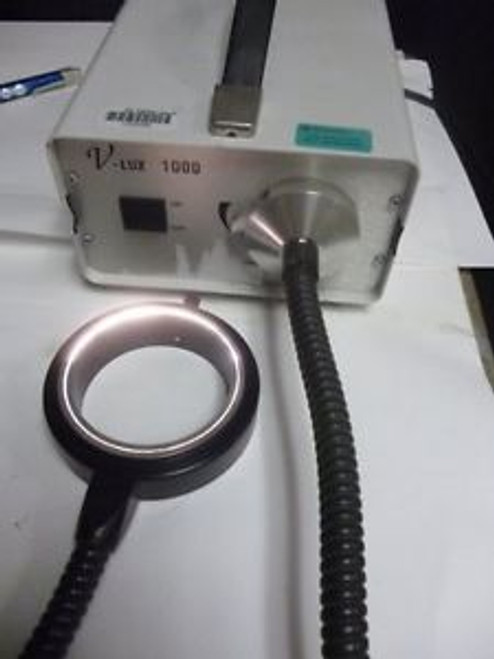 V-Lux 1000 Microscope Fiber Optics Ring Illuminator, L787