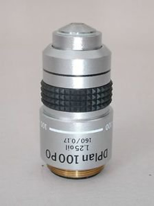 Olympus Microscope Objective, DPlan 100x Oil PO