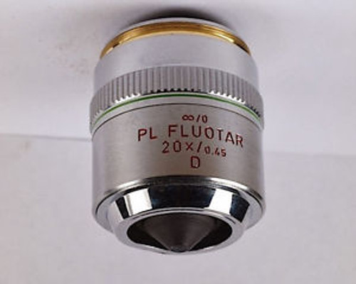 Leitz PL Fluotar D 20x /.45 Infinity Microscope Objective