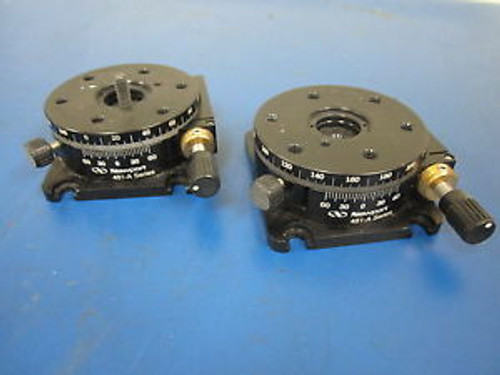 Lot of 2 Newport Rotation Stages Model 481-A Series