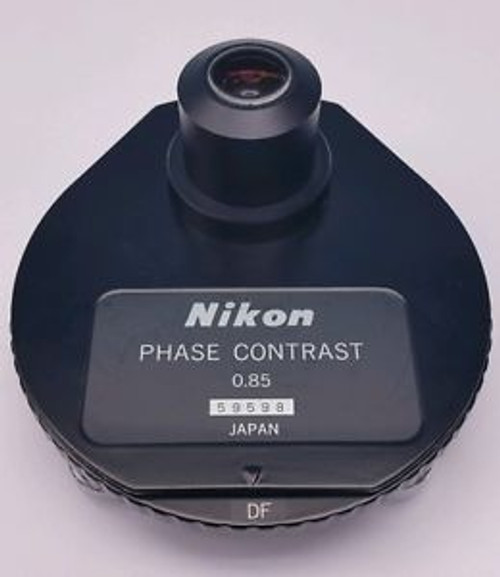 Nikon Phase Contrast DF Condenser 0.85 for Labophot / Optiphot 1 & 2 Microscope