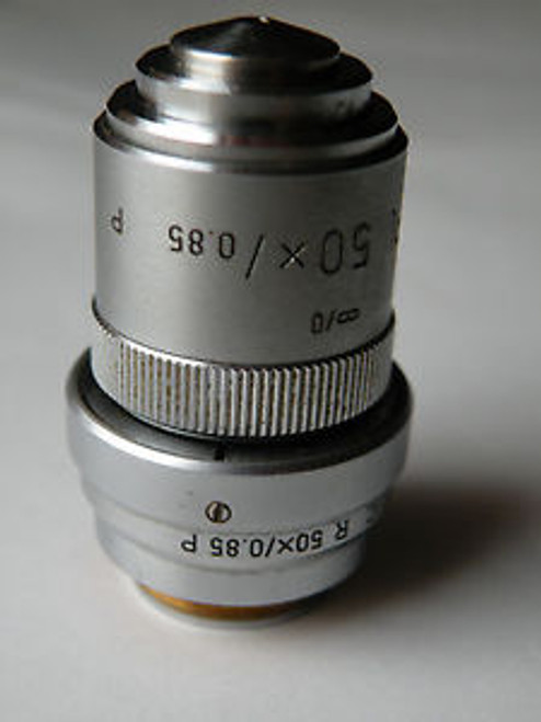 Leitz Wetzlar microscope NPL Objective 50x / 0.85 P DIC prism ICR 50x / 0.85 P