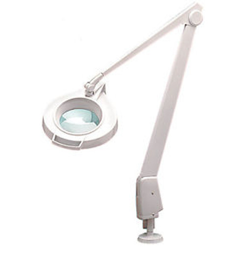 Dazor Circline Magnifier Lamp 3 Diopter 42 Arm & Clamp MC-200