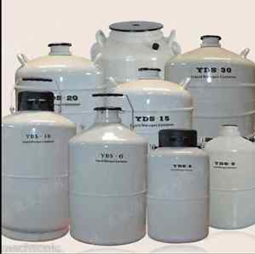 15L Liquid Nitrogen Storage Tank Static Cryogenic Container with Straps m