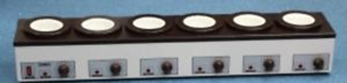 SOXHLET EXTRACTION APPARATUS/MANTLE,  Unit with unit of 6 hot plates