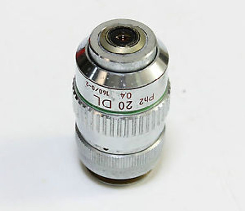 Nikon microscope Objective Lens Ph2 20x DL 0.4  160/0-2