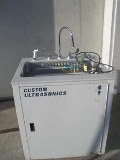 Custom Ultrasonic Sink Washer Ultrasonic Cleaner on casters