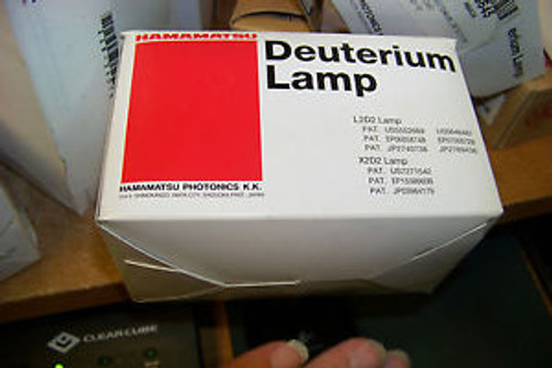NIB HAMAMATSU cts-10494 DEUTERIUM UV LAMP LIGHT