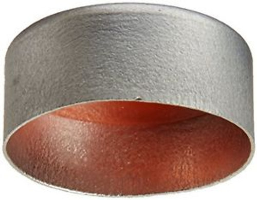 JG Finneran 5140-13 Aluminum Seals with PTFE/Red Rubber Septum, 13mm Cap Size,