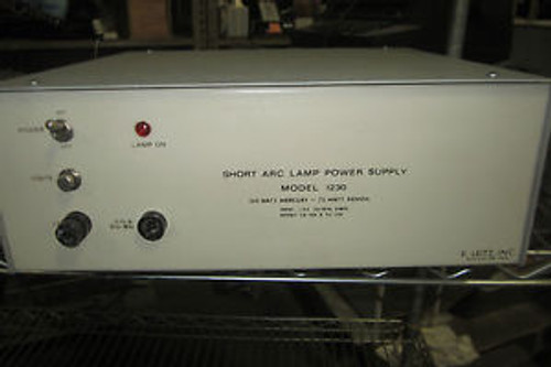 E LEITZ SHORT ARC LAMP POWER SUPPLY MODEL 1230