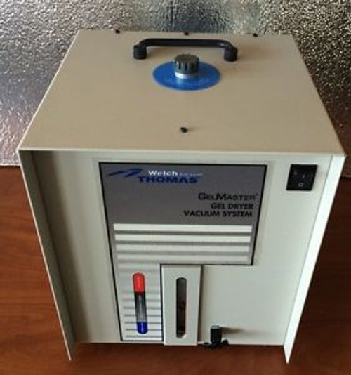 Welch Vacuum Thomas GelMaster Gel Dryer Vacuum System Model 142601