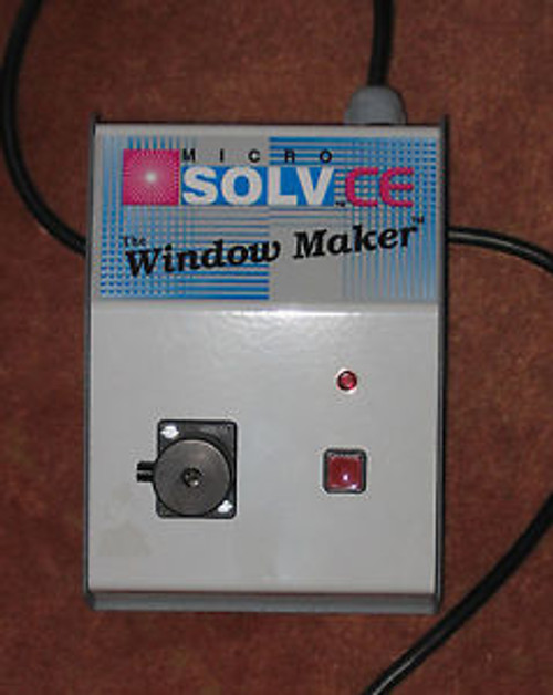 Microsolv CE The Window Maker Capillary Window Burner