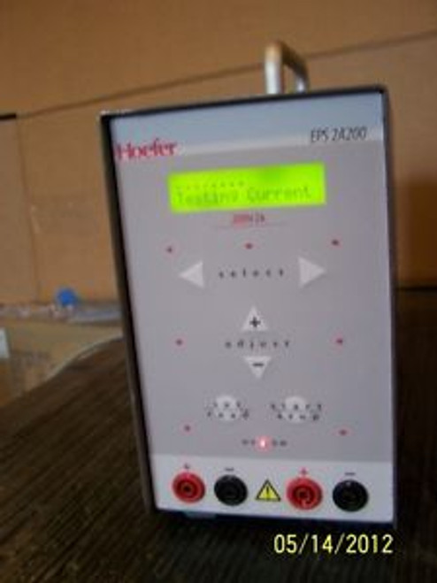 Amersham Pharmacia Biotech Hoefer EPS Power Supply 2A/200  80-6406-99