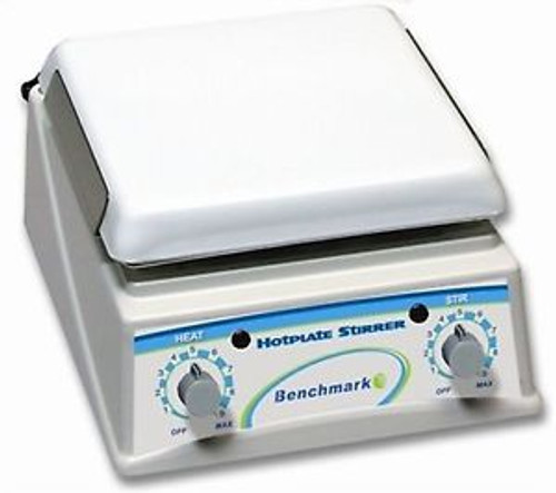 New Benchmark Scientific Hotplate Magnetic Stirrer 7.5x7.5, 115V H4000-HS