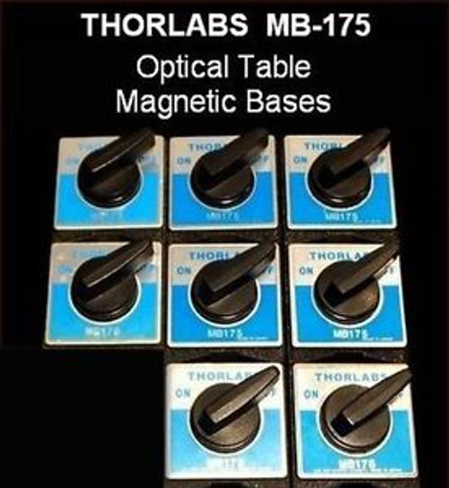 THORLABS MB175 Magnetic Base, Laser, Optical Table, Coherent, Spectra Physics