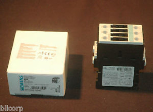 SIEMENS CONTACTOR 24V AC-3 4KW 400V 3RT1023-1BB40 New