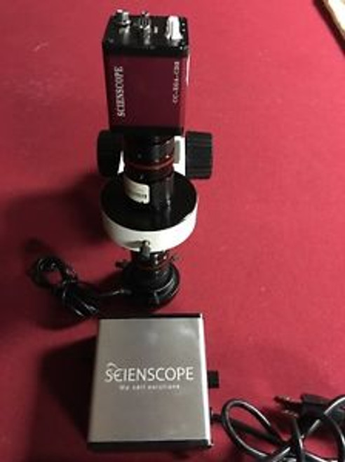 Scienscope VGA Camera CC-XGA-DC3 With Scienscope Led Light  And Extra Lents