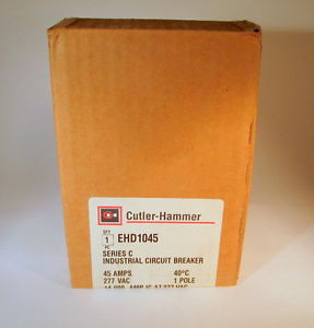 New IN BOX - Cutler Hammer / Eaton EHD1045  Circuit Breaker -