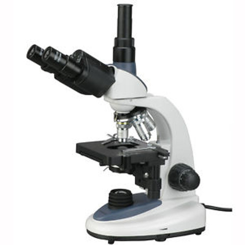 AmScope T380C 40X-2500X 1W LED Trinocular Compound Microscope