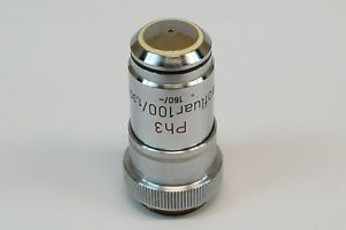 Zeiss Neofluar 100X/1.30 160/- Ph3 Oil Microscope Objective
