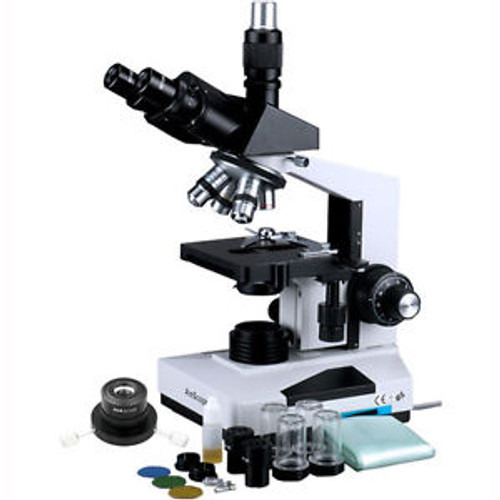 AmScope T490B-DK 40X-2000X Trinocular Compound Darkfield Microscope