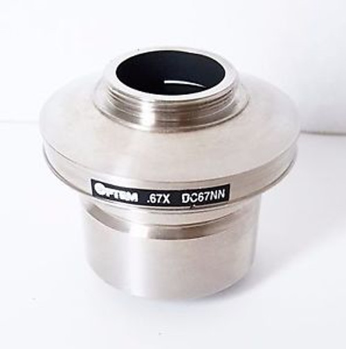 Optem .67x Microscope Camera C-Mount Adapter DC67NN