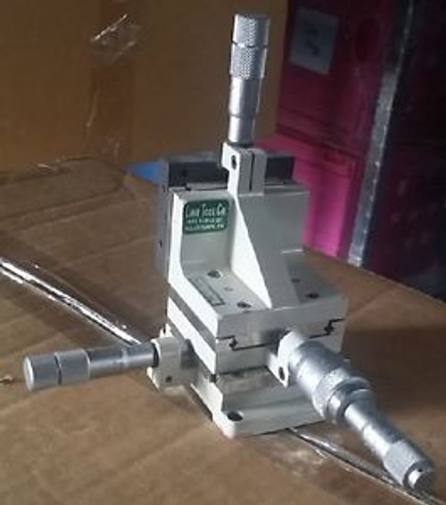 LINE TOOL Model A RH 3-AXIS LINEAR TRANSLATION STAGE