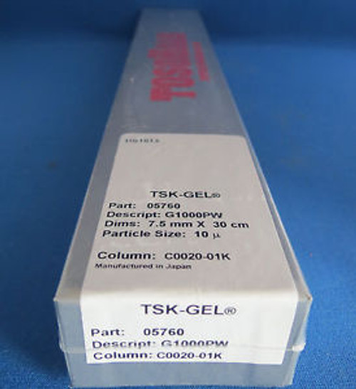 TosoHaas TSK-Gel G1000 PW Column 7.5mm x 30cm 05760